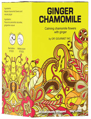 Ginger Chamomile - Herbal and Wellness Teas