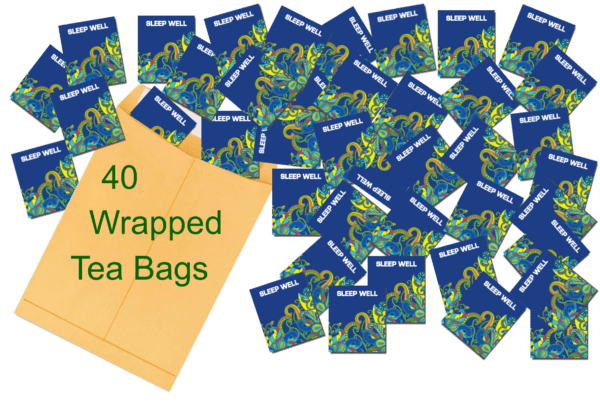 Sleep Well Tea 40 Wrapped Tea