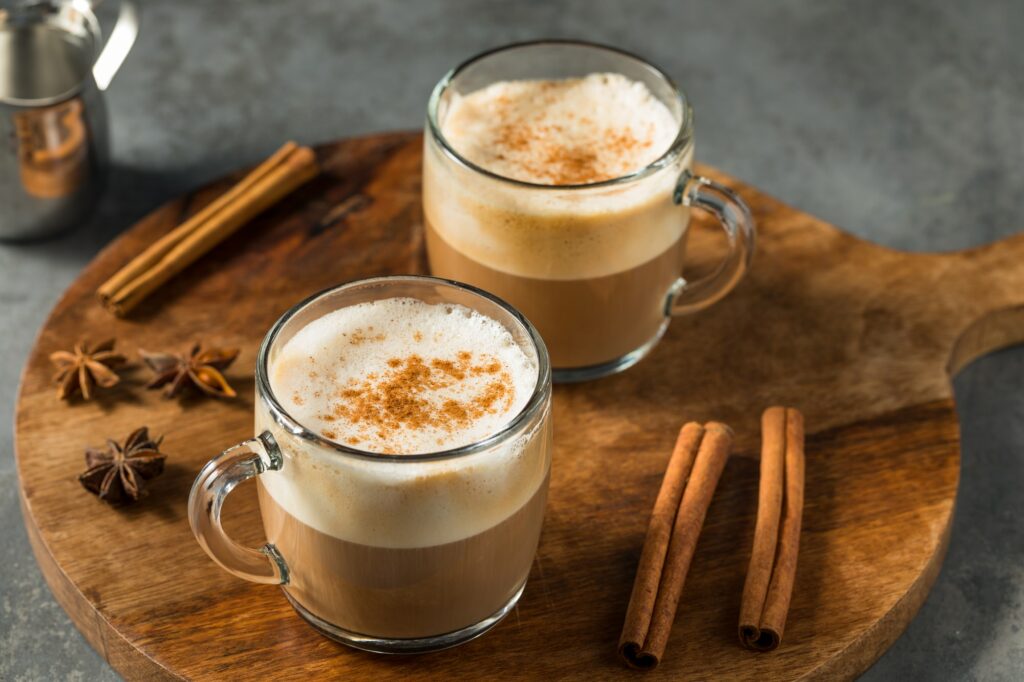 Warm Dirty Chai Latte