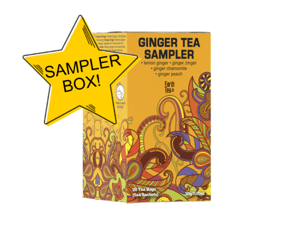 Ginger Tea Sampler - Earth Teaze Herbal Tea